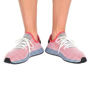 Adidas Shoes Mens 12 Deerupt Runner Athletic Sneaker Trainer Mesh Streetwear